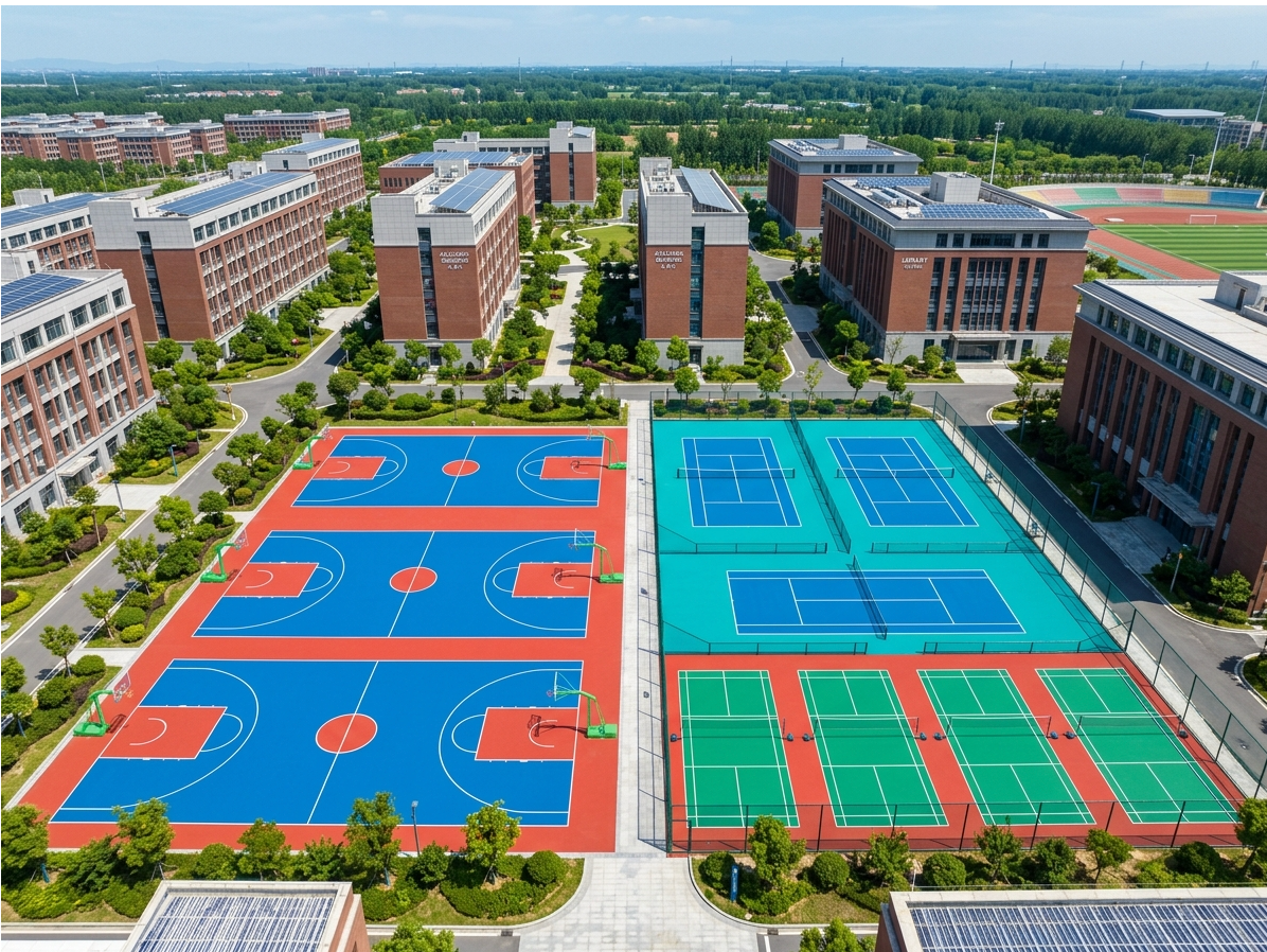 许昌市硅PU球场EPDM塑胶跑道 - 价格